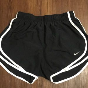 Nike black running shorts
